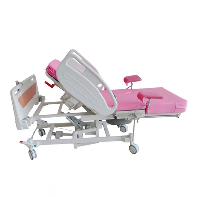 Cama de maternidade mesa de exame ginecológico de hospital cor rosa