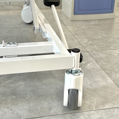 Azul hidráulico do trole da maca da ambulância para o hospital médico