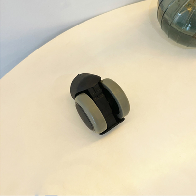 2 Inches Hospital Casters Preto Acessórios Especiais PU Material
