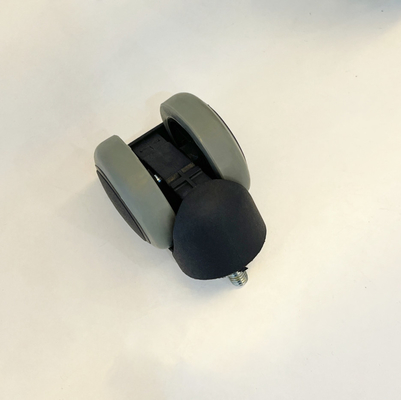 2 Inches Hospital Casters Preto Acessórios Especiais PU Material