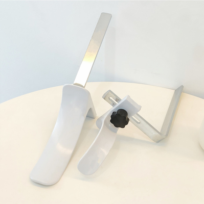 Os acessórios Gynecological da cama de hospital suportam o material branco do ABS