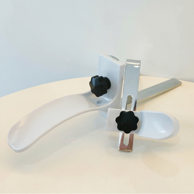 Os acessórios Gynecological da cama de hospital suportam o material branco do ABS