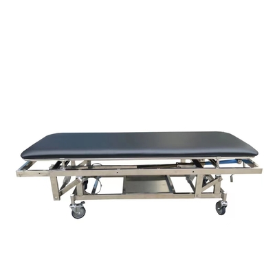 Produto médico Estrutura do doente Roda de carrinho com tampa externa de travagem Cama de transporte de cadeira de rodas