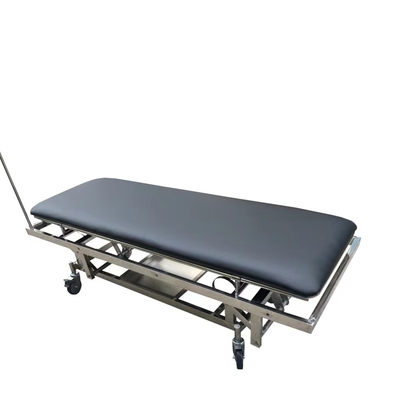 Produto médico Estrutura do doente Roda de carrinho com tampa externa de travagem Cama de transporte de cadeira de rodas