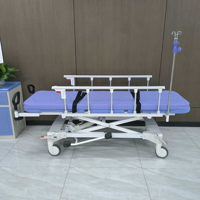 Carrinha hidráulica Equipamento Hospitalar Equipamento médico Carrinho de paciente Guarda-roupa dobrável Transferência de cadeira de rodas b