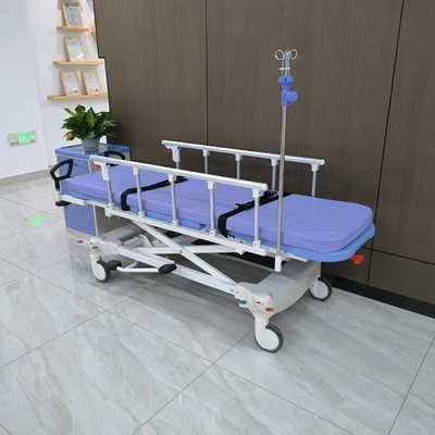 Carrinha hidráulica Equipamento Hospitalar Equipamento médico Carrinho de paciente Guarda-roupa dobrável Transferência de cadeira de rodas b
