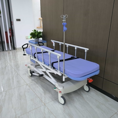 Carrinha hidráulica Equipamento Hospitalar Equipamento médico Carrinho de paciente Guarda-roupa dobrável Transferência de cadeira de rodas b