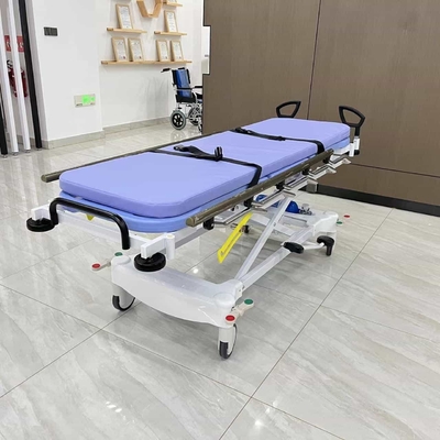 Carrinho de Emergência de Estrelas Carrinho de Emergência Hidráulico Produto Médico Cama de transferência de cadeira de rodas
