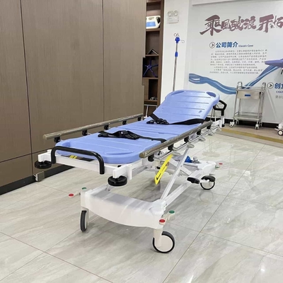 Carrinho de Emergência de Estrelas Carrinho de Emergência Hidráulico Produto Médico Cama de transferência de cadeira de rodas