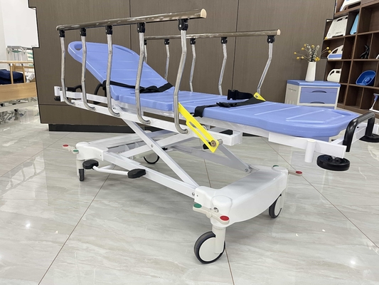 Carrinho de Emergência de Estrelas Carrinho de Emergência Hidráulico Produto Médico Cama de transferência de cadeira de rodas