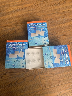 Esponja dentária hemostática absorvente de gelatina