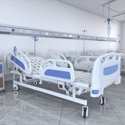 Cama de enfermagem elétrica de três funções