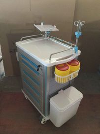 Carro médico de aço inoxidável do trole, entrega da droga do trole da emergência de Icu do hospital