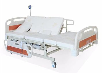 Cama elétrica de gerencio ajustável dos cuidados do hospital da parte traseira médica da cama para a casa no branco
