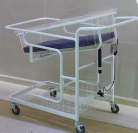 Da ucha recém-nascida do hospital da cama do carro do bebê do metal mobília comercial para a clínica