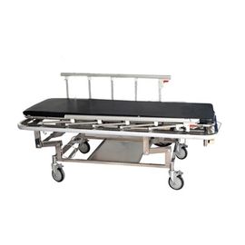 Ambulância de emergência Médica Travesseiro Trolley de aço inoxidável Altura ajustável