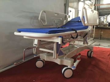 Trole hidráulico da maca da emergência do hospital médico para pacientes