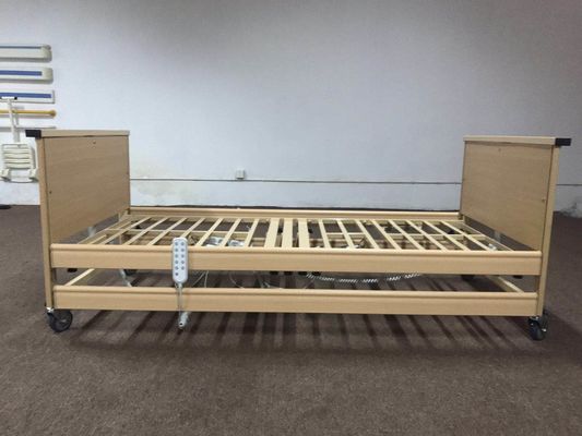 Cama de hospital elétrica médica da função ICU 820MM da mobília 5 de madeira