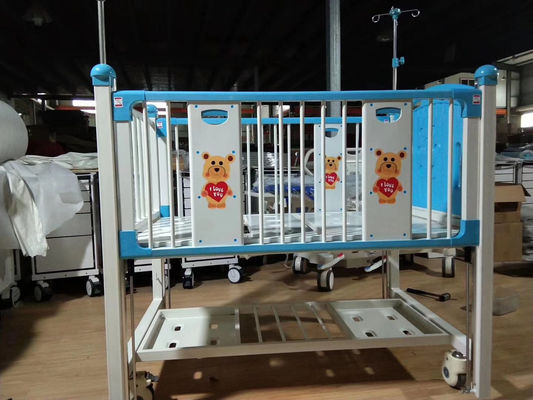 Cama pediatra médica silenciosa das rodas de freio 1770*705mm