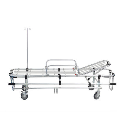 Trole paciente do transporte 160Kg da ambulância 194cm com IV o Polo
