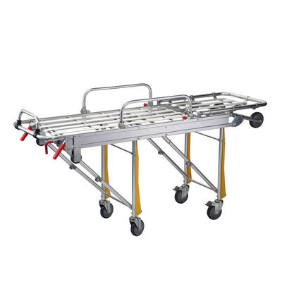 Maca automática paciente da ambulância de transferência 160Kg dos primeiros socorros de liga de alumínio