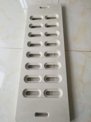 Espessura 35mm dos acessórios médicos da cama de quatro porções acessórios azuis da cama de hospital