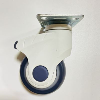 Os acessórios da cama de hospital gerenciem sobre um eixo as rodas médicas silenciosas do rodízio dos PP TPR