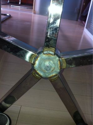 Suporte médico da infusão dos acessórios de aço inoxidável de IV Polo para a base inferior