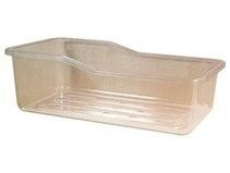 Material transparente da bacia do bebê do hospital dos acessórios da ucha para bebês