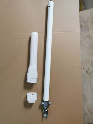 Manivelas de aço inoxidável opcionais da dobra do punho aluído de cama de hospital do tubo do curso