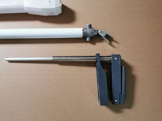 Manivelas de aço inoxidável opcionais da dobra do punho aluído de cama de hospital do tubo do curso