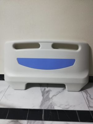 Footboard principal plástico da cama de hospital dos acessórios da cama de hospital da placa de pé dos PP