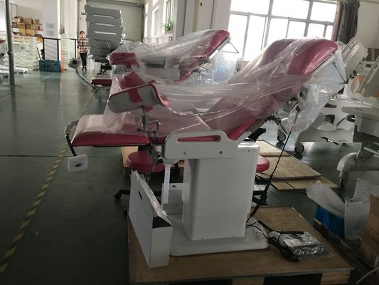 Cama de maternidade gynecological do rosa especial do hospital para a tabela de funcionamento gynecological
