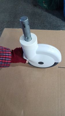 Rodízio industrial do material dos rodízios TPU da mobília para os rodízios 8inch médicos