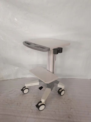 Estação de trabalho móvel do trole do equipamento médico no carro do computador do hospital das rodas