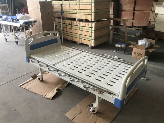 Cama de hospital 250kgs aluída manual traseira ajustável de Medicare 480mm única