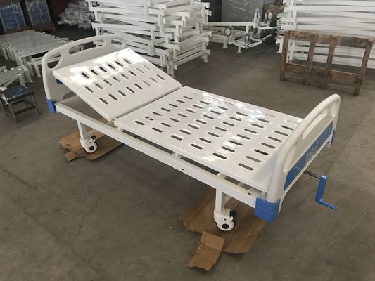 Cama de hospital 250kgs aluída manual traseira ajustável de Medicare 480mm única