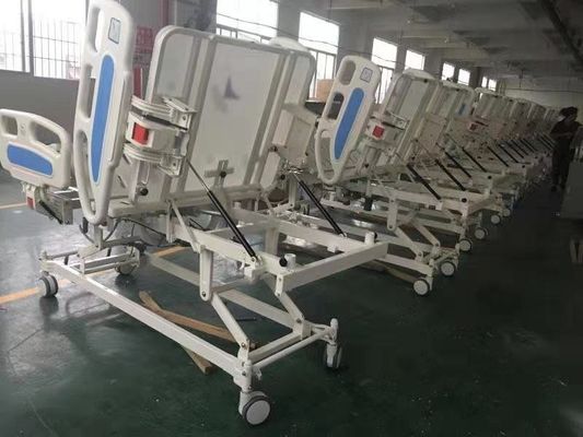 Icr paciente médico elétrico da cama de hospital de 5 funções com cama do cpr