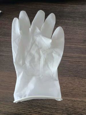 Luvas descartáveis do exame de borracha médico do nitrilo das luvas descartáveis do exame