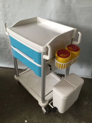 Trole médico do ABS no hospital distribuidor do carro do impacto da medicina das rodas