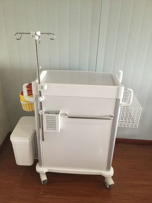 Trole médico do ABS no hospital distribuidor do carro do impacto da medicina das rodas
