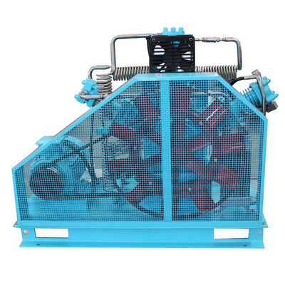 O compressor de alta pressão médico do oxigênio lubrifica totalmente a maneira refrigerar de ar livre