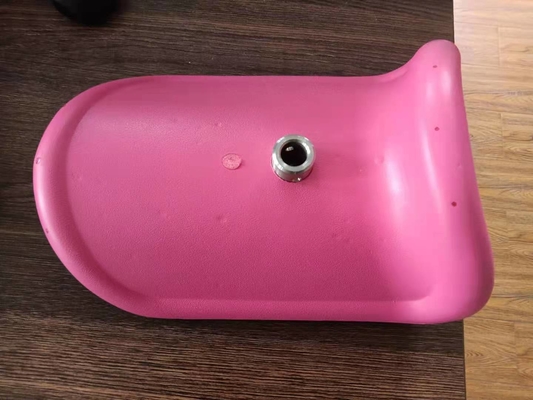 Peças de aço inoxidável do rosa do suporte do pé do plutônio para camas de hospital para camas da entrega