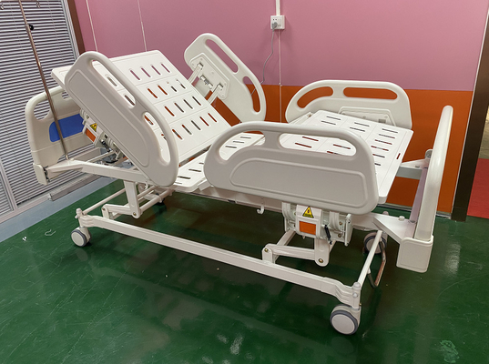 Branco azul das camas de hospital de ICU Ward Room Three Function Electric