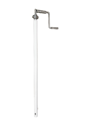 Punho aluído médico de metal branco do balancim para a cama de hospital manual