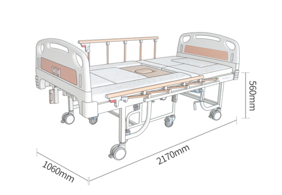 O hospital elétrico médico da cama da multi função dedicou