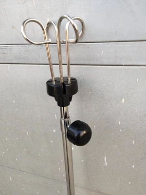 Suporte ajustável da infusão do equipamento médico no branco do hospital da cabeceira