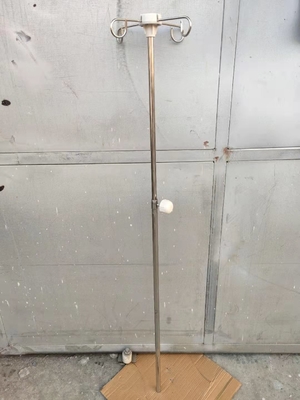 Suporte ajustável da infusão do equipamento médico no branco do hospital da cabeceira