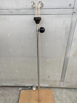 Suporte ajustável da infusão do equipamento médico no branco do hospital da cabeceira