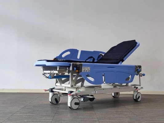 Emergência antibloqueio material do ABS azul transportador paciente de 150 quilogramas
